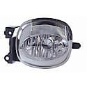 New CAPA Certified Standard Replacement Driver Side Fog Light Lens And Housing