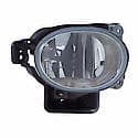 New CAPA Certified Standard Replacement Passenger Side Fog Light Lens And Housing