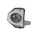 New CAPA Certified Standard Replacement Passenger Side Fog Light Lens And Housing