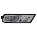 New CAPA Certified Standard Replacement Passenger Side Fog Light Lens/Housing