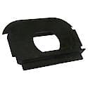 OE Replacement, Rubber, Black, For Clutch Housing