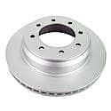 Coated Brake Rotor: Meets or Exceeds OE Design, Enhanced Rust Protection