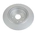 Coated Brake Rotor: Meets or Exceeds OE Design, Enhanced Rust Protection