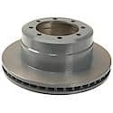 Run-True Metallurgic-Gray Coated Brake Disc (Rotor)