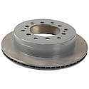 Run-True Metallurgic-Gray Coated Brake Disc (Rotor)