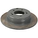 Run-True Metallurgic-Gray Coated Brake Disc (Rotor)