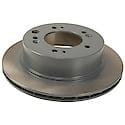 Run-True Metallurgic-Gray Coated Brake Disc (Rotor)