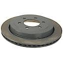 Run-True Metallurgic-Gray Coated Brake Disc (Rotor)