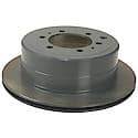 Run-True Metallurgic-Gray Coated Brake Disc (Rotor)