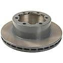 Run-True Metallurgic-Gray Coated Brake Disc (Rotor)