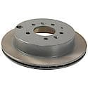 Run-True Metallurgic-Gray Coated Brake Disc (Rotor)