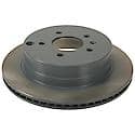 Run-True Metallurgic-Gray Coated Brake Disc (Rotor)