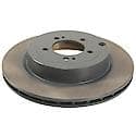 Run-True Metallurgic-Gray Coated Brake Disc (Rotor)