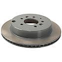 Run-True Metallurgic-Gray Coated Brake Disc (Rotor)