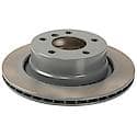 Run-True Metallurgic-Gray Coated Brake Disc (Rotor)