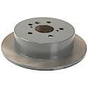 Run-True Metallurgic-Gray Coated Brake Disc (Rotor)