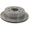 Run-True Metallurgic-Gray Coated Brake Disc (Rotor)