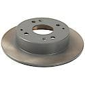 Run-True Metallurgic-Gray Coated Brake Disc (Rotor)