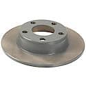 Run-True Metallurgic-Gray Coated Brake Disc (Rotor)