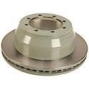 Run-True Metallurgic-Gray Coated Brake Disc (Rotor)