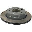 Run-True Metallurgic-Gray Coated Brake Disc (Rotor)