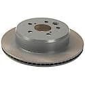 Run-True Metallurgic-Gray Coated Brake Disc (Rotor)