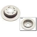 Run-True Metallurgic-Gray Coated Brake Disc (Rotor)