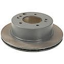 Run-True Metallurgic-Gray Coated Brake Disc (Rotor)