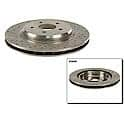 Run-True Metallurgic-Gray Coated Brake Disc (Rotor)