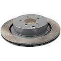 Run-True Metallurgic-Gray Coated Brake Disc (Rotor)