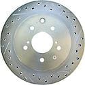 Select Sport Drilled and Slotted Brake Rotor