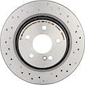 Premium UV Coated Xtra Cross Drilled Brake Rotor