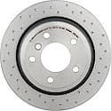 Premium UV Coated Xtra Cross Drilled Brake Rotor