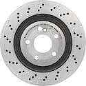 Premium UV Coated Rear Brake Rotor