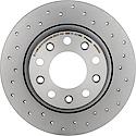 Premium UV Coated Rear Xtra Cross Drilled Brake Rotor