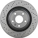 Premium UV Coated Xtra Cross Drilled Brake Rotor