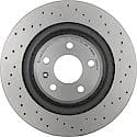 Premium UV Coated Xtra Cross Drilled Brake Rotor