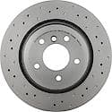 Premium UV Coated Xtra Cross Drilled Brake Rotor