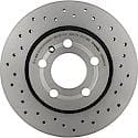 Premium UV Coated Xtra Cross Drilled Brake Rotor