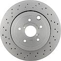 Premium Coated Vented Brake Rotor