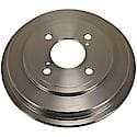 Brake Drum YH524461: Rear, Meets or Exceeds OE Design