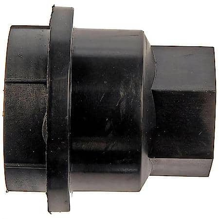 Wheel Lug Nut Cover: M24-2.0 Thread, 19 mm Hex, 32.5 mm Depth, Plastic, Black, 5 Pack