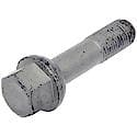 Wheel Bolt: M14-1.50 Thread Size, Ball Seat Style, 19 mm Hex Size, Grey (Sold by each)