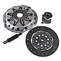 Clutch Kit: 9" Disc Diameter, 1" Input Shaft Diameter, 23 Tooth Spline