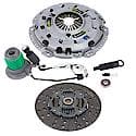 Clutch Kit: 11 7/16" Disc Diameter, 1 1/8" Input Shaft Diameter, 26 Tooth Spline