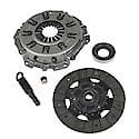 Clutch Kit: 8 7/8" Disc Diameter, 1" Input Shaft Diameter, 24 Tooth Spline