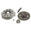 Clutch Kit: 8 1/2" Disc Diameter, 7/8 " Input Shaft Diameter, Steel Flywheel, 20 Tooth Spline