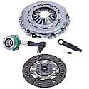 Clutch Kit: 9 7/16" Disc Diameter, 1" Input Shaft Diameter, Steel Flywheel, 23 Tooth Spline