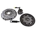 Clutch Kit: 9 7/16" Disc Diameter, 1 1/8" Input Shaft Diameter, Steel Flywheel, 26 Tooth Spline