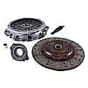 Clutch Kit: 9 7/8" Disc Diameter, 1" Input Shaft Diameter, 24 Tooth Spline